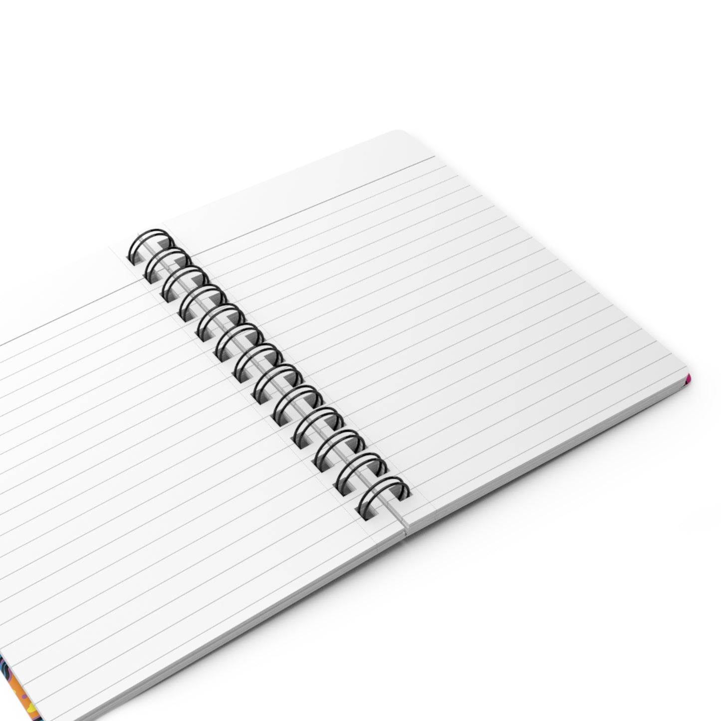 Eighth Hour of Mischief Stringpulled Oozelings Scrawls on Spiral Bound Journal
