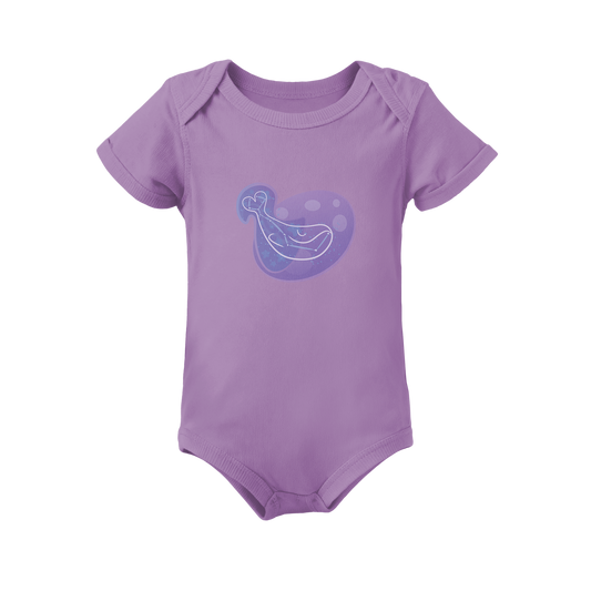Mir the Spunky Calf Astral Nadir Traces on Infant Baby Rib Bodysuit