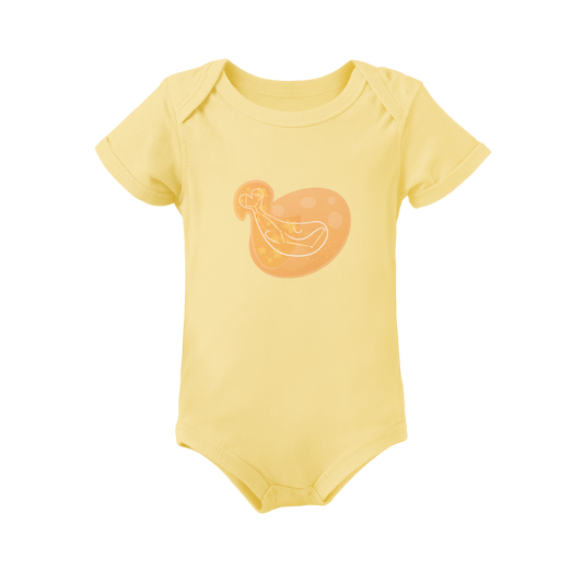 Mir the Spunky Calf Astral Dawn Traces Infant Baby Rib Bodysuit