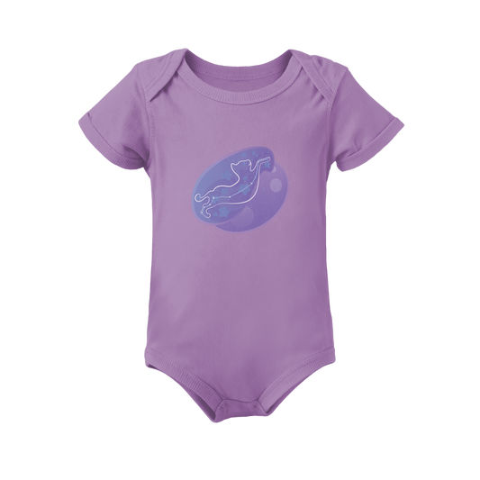 Lyn the Keen Kitten Astral Nadir Traces on Infant Baby Rib Bodysuit