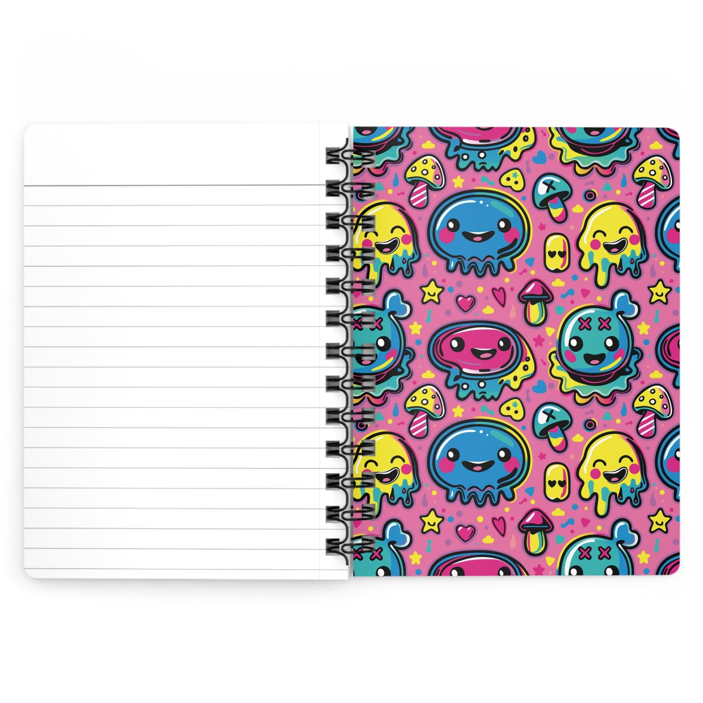 Sixth Hour of Mischief Curdleberry Oozeling Scrawls on Spiral Bound Journal