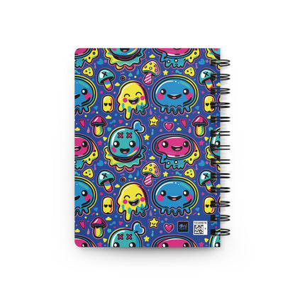 Third Hour of Mischief Slushborn Oozeling Scrawls on Spiral Bound Journal