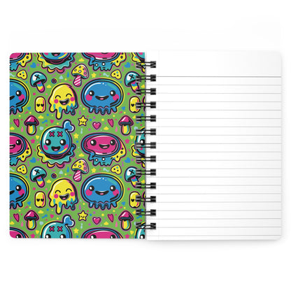 Fifth Hour of Mischief Fizzbrewed Oozeling Scrawls on Spiral Bound Journal