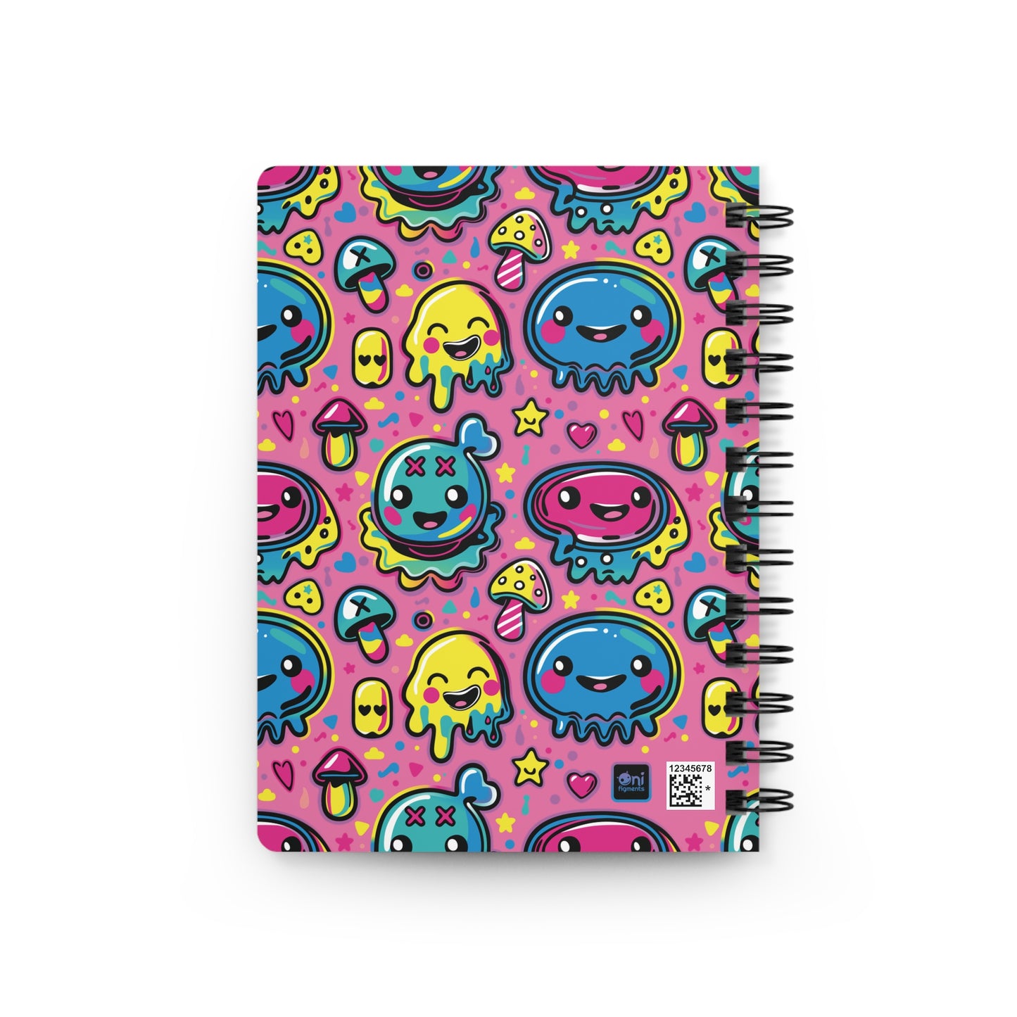 Sixth Hour of Mischief Curdleberry Oozeling Scrawls on Spiral Bound Journal
