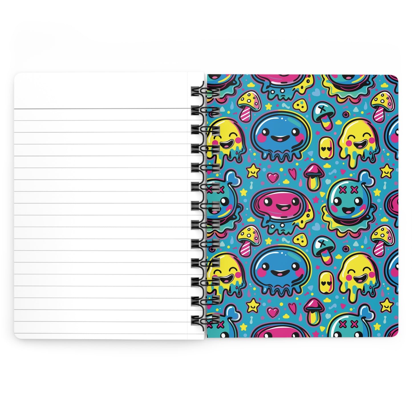 Fourth Hour of Mischief Joltsprung Oozeling Scrawls on Spiral Bound Journal