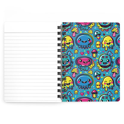 Fourth Hour of Mischief Joltsprung Oozeling Scrawls on Spiral Bound Journal