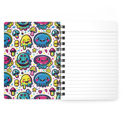 Tenth Hour of Mischief Sugarpuff Oozeling Scrawls on Spiral Bound Journal