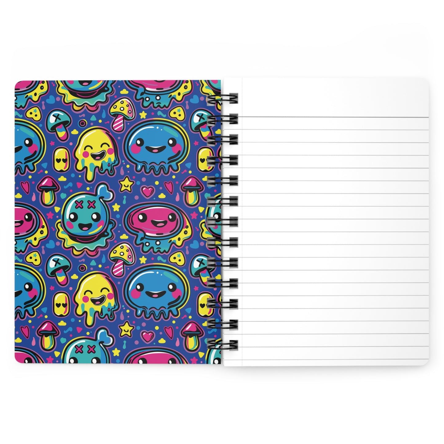 Third Hour of Mischief Slushborn Oozeling Scrawls on Spiral Bound Journal