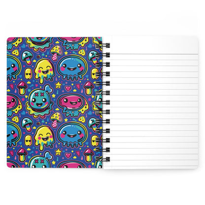 Third Hour of Mischief Slushborn Oozeling Scrawls on Spiral Bound Journal