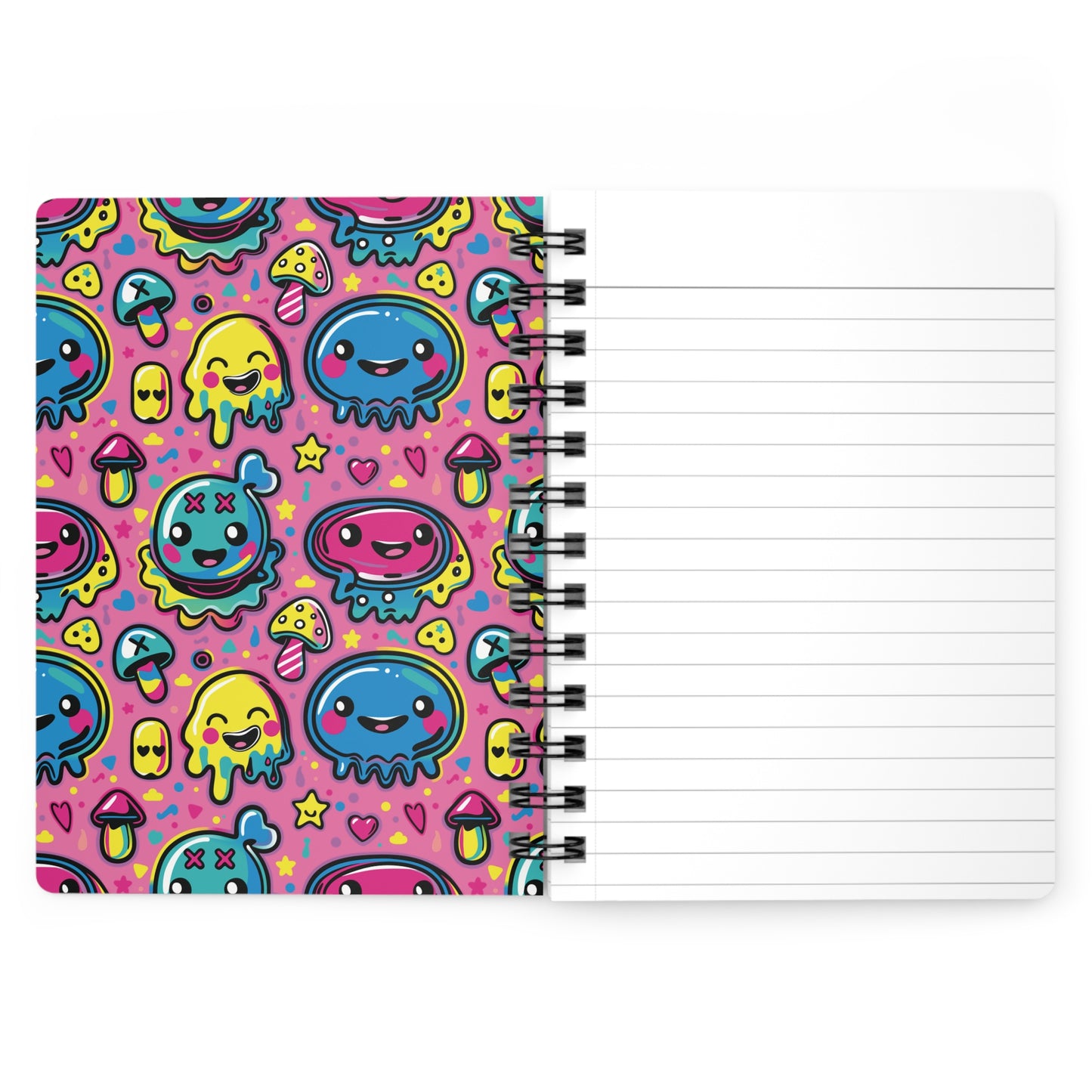 Sixth Hour of Mischief Curdleberry Oozeling Scrawls on Spiral Bound Journal