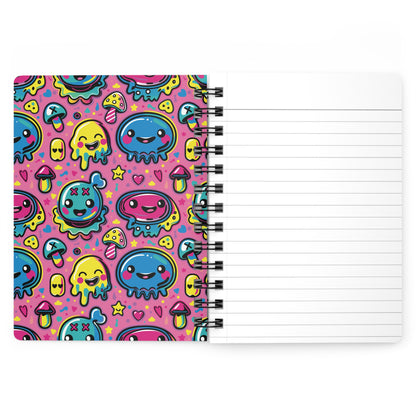 Sixth Hour of Mischief Curdleberry Oozeling Scrawls on Spiral Bound Journal