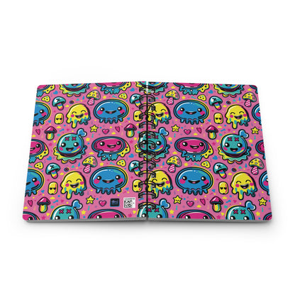 Sixth Hour of Mischief Curdleberry Oozeling Scrawls on Spiral Bound Journal