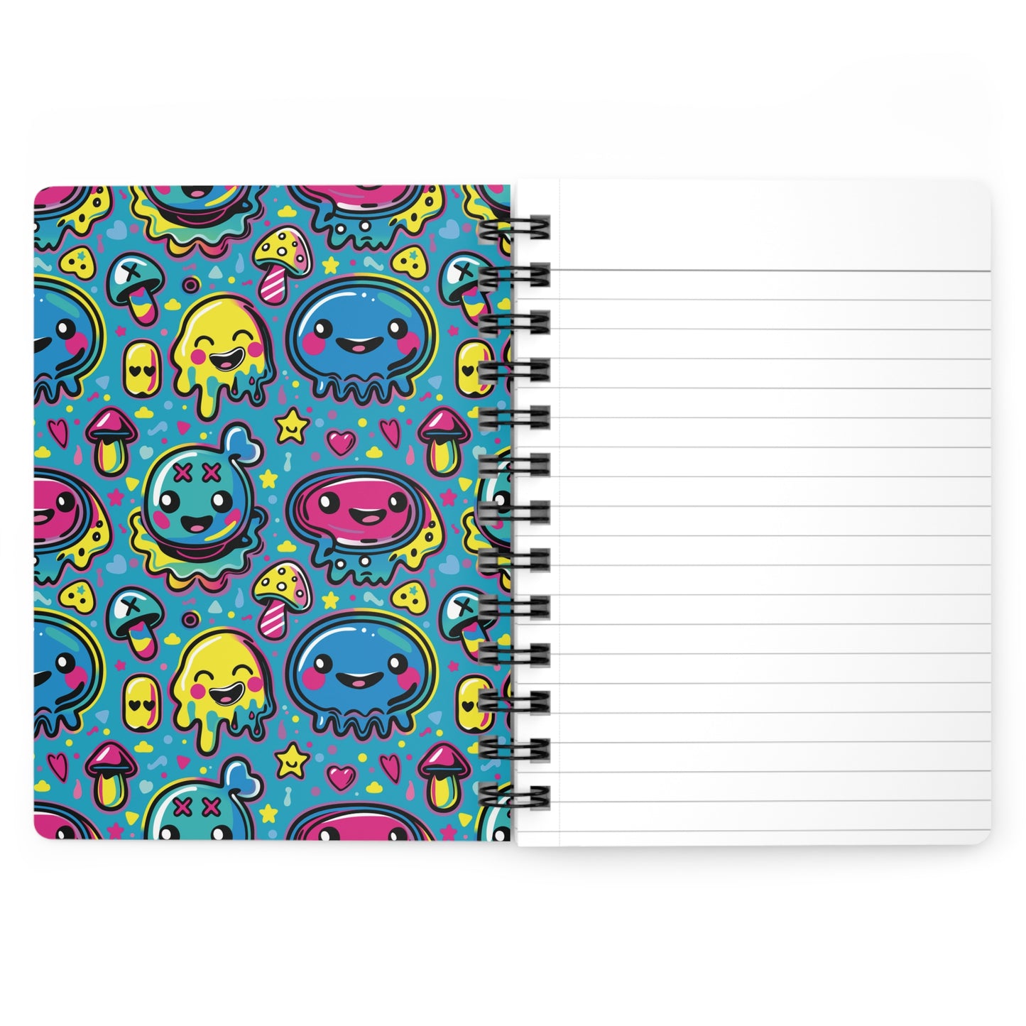 Fourth Hour of Mischief Joltsprung Oozeling Scrawls on Spiral Bound Journal
