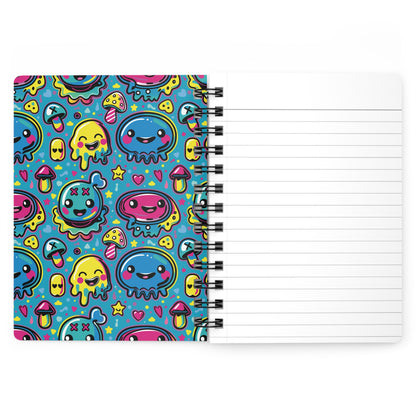 Fourth Hour of Mischief Joltsprung Oozeling Scrawls on Spiral Bound Journal
