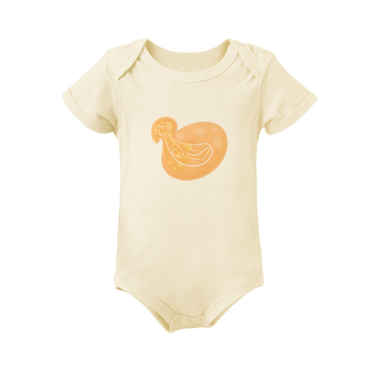 Mir the Spunky Calf Astral Dawn Traces Infant Baby Rib Bodysuit