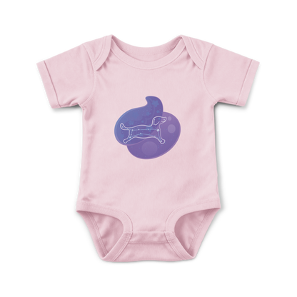 Rius the Loyal Puppy Astral Nadir Traces on Infant Baby Rib Bodysuit