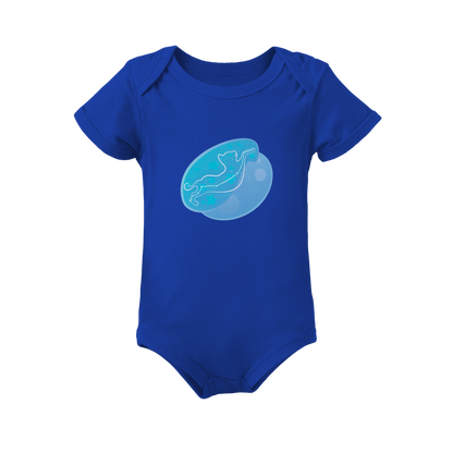 Lyn the Keen Kitten Astral Zenith Traces on Infant Baby Rib Bodysuit