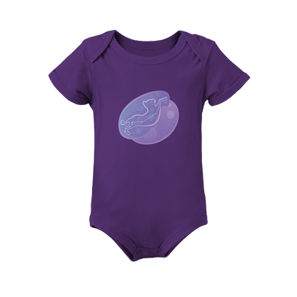 Lyn the Keen Kitten Astral Nadir Traces on Infant Baby Rib Bodysuit