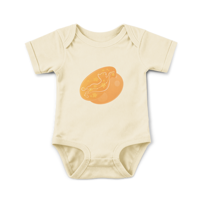 Lyn the Keen Kitten Astral Dawn Traces on Infant Baby Rib Bodysuit