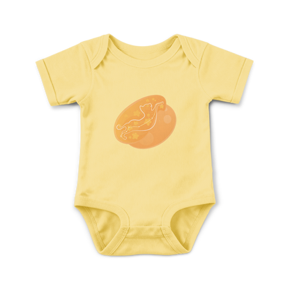 Lyn the Keen Kitten Astral Dawn Traces on Infant Baby Rib Bodysuit