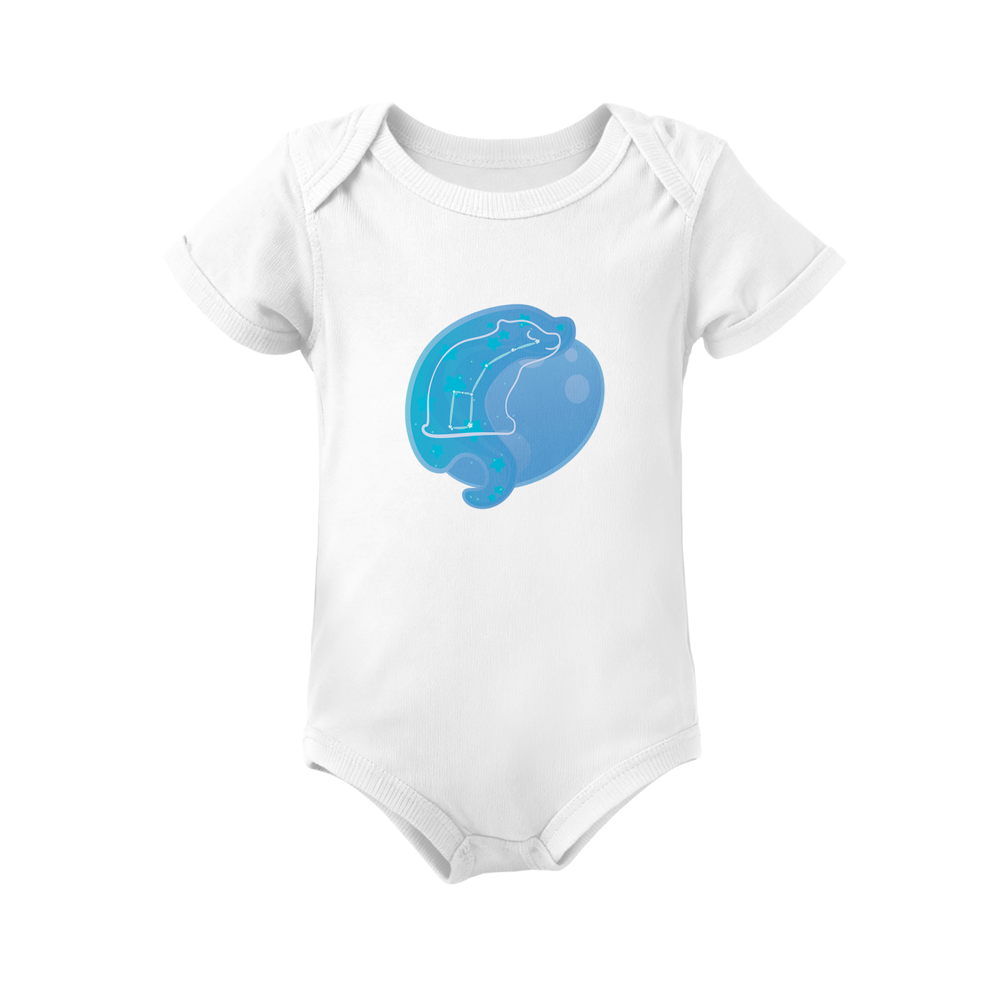 Aris the Guiding Cub Astral Zenith Traces on Infant Baby Rib Bodysuit