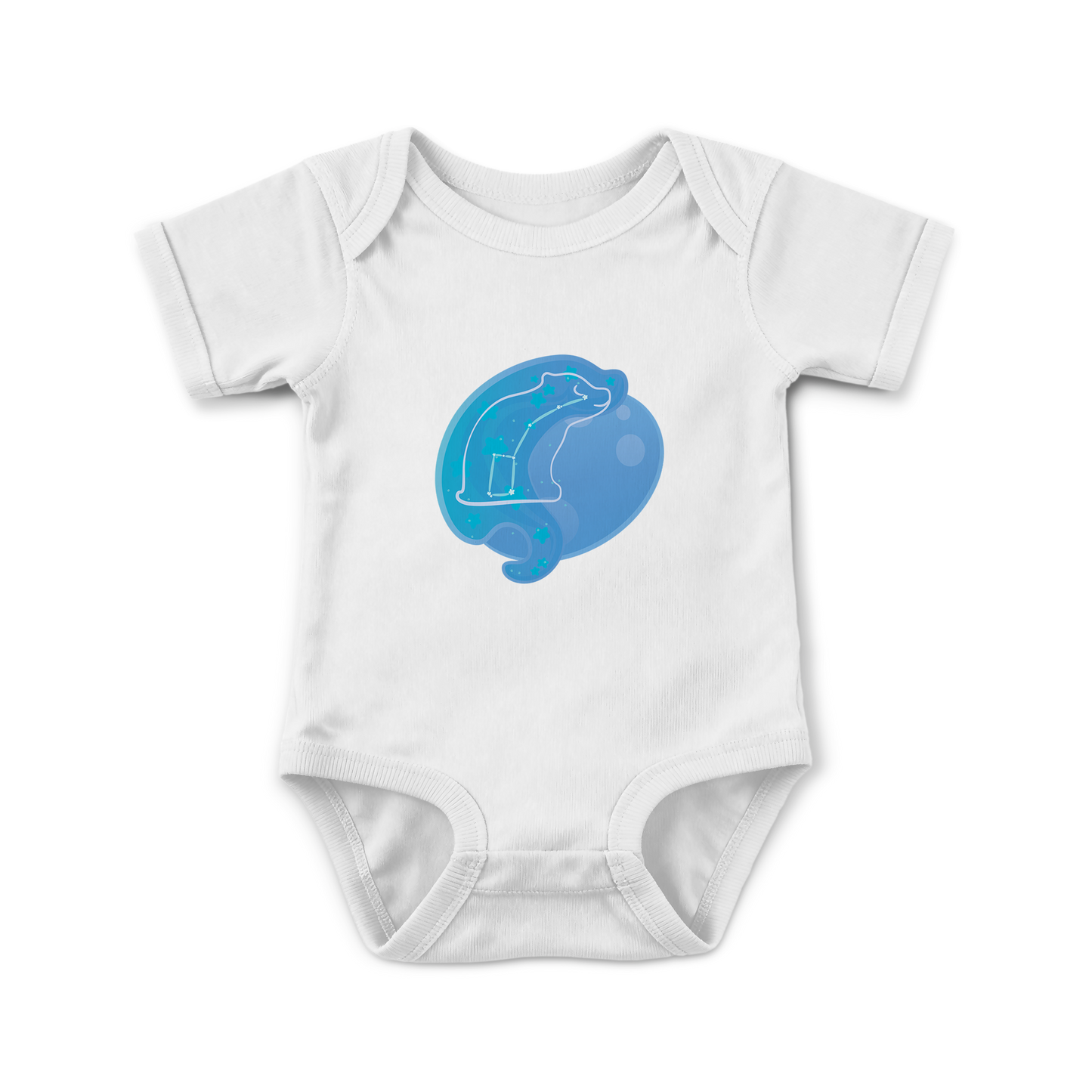 Aris the Guiding Cub Astral Zenith Traces on Infant Baby Rib Bodysuit