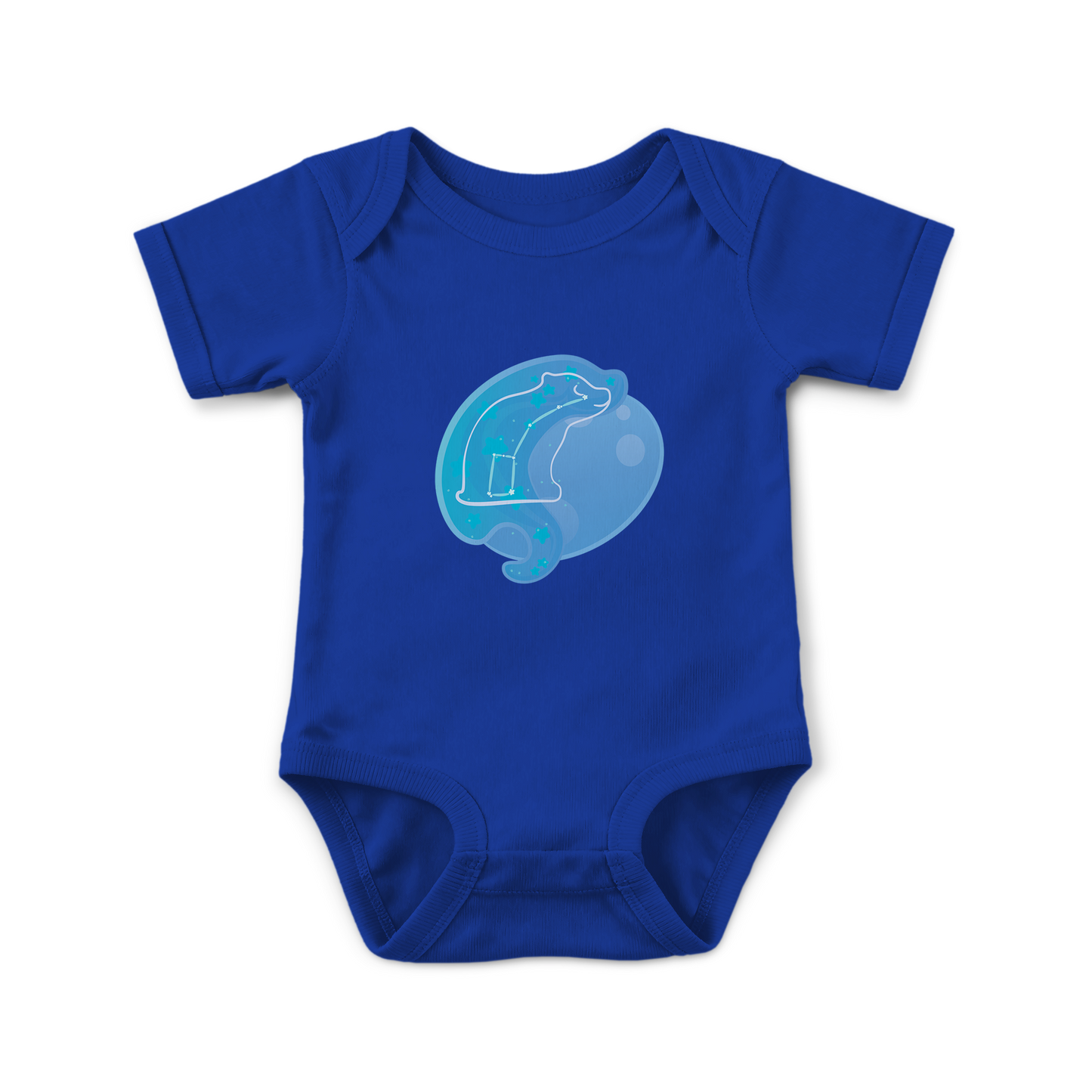 Aris the Guiding Cub Astral Zenith Traces on Infant Baby Rib Bodysuit