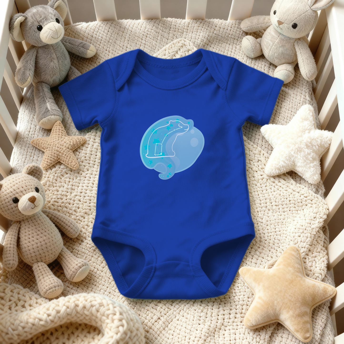Aris the Guiding Cub Astral Zenith Traces on Infant Baby Rib Bodysuit