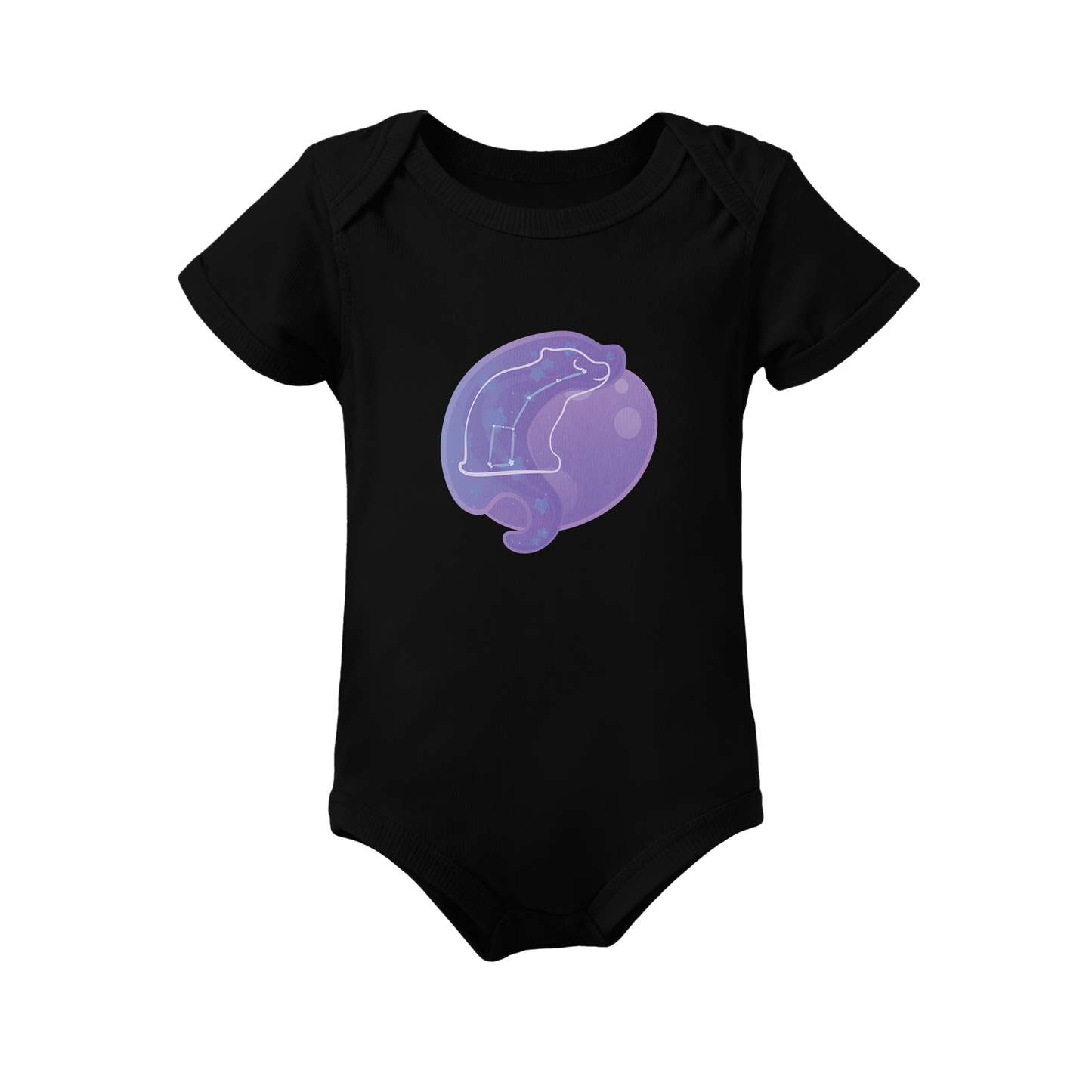 Aris the Guiding Cub Astral Nadir Traces on Infant Baby Rib Bodysuit