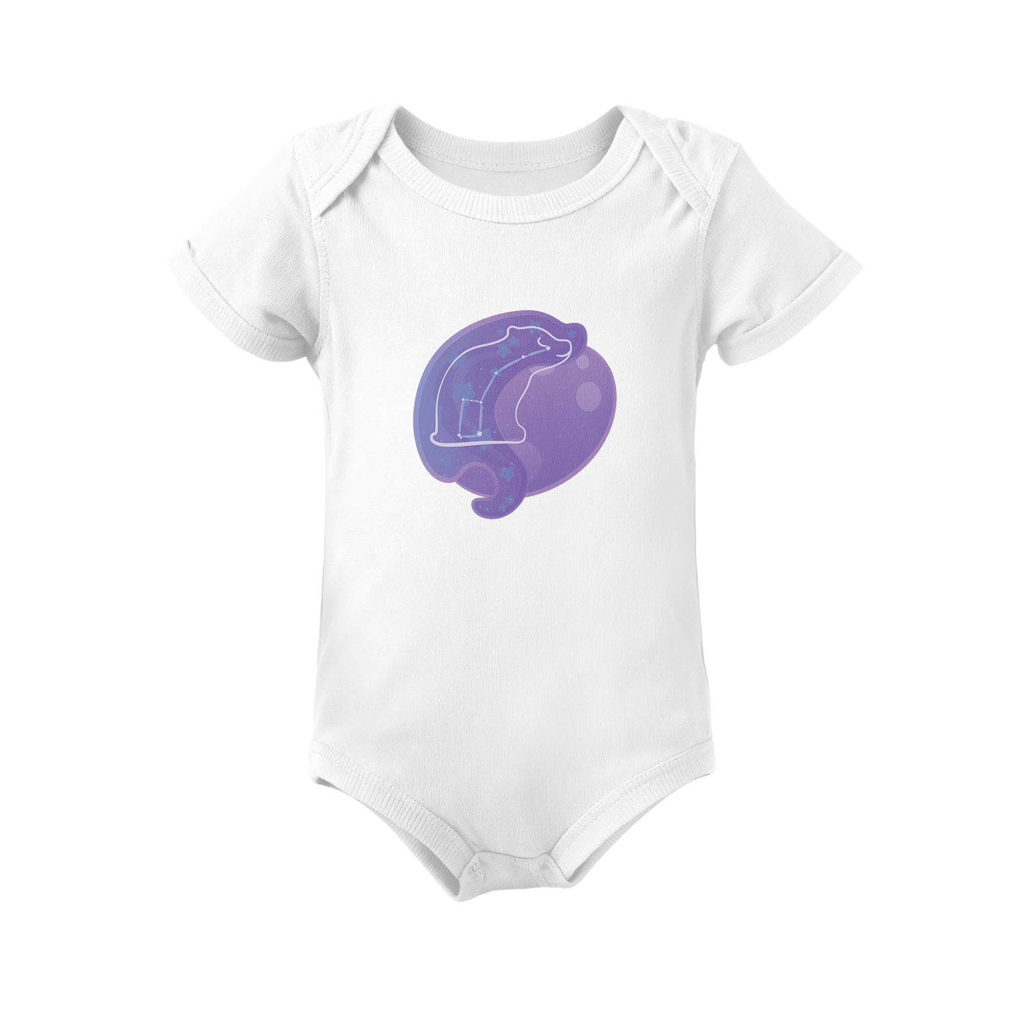 Aris the Guiding Cub Astral Nadir Traces on Infant Baby Rib Bodysuit
