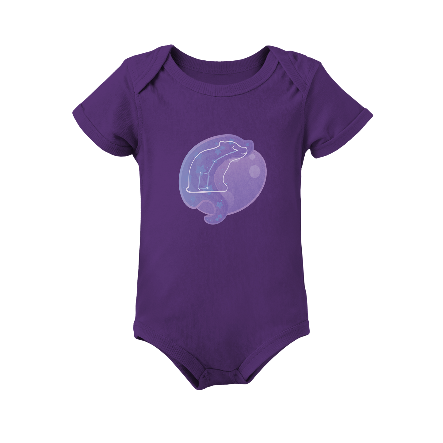 Aris the Guiding Cub Astral Nadir Traces on Infant Baby Rib Bodysuit
