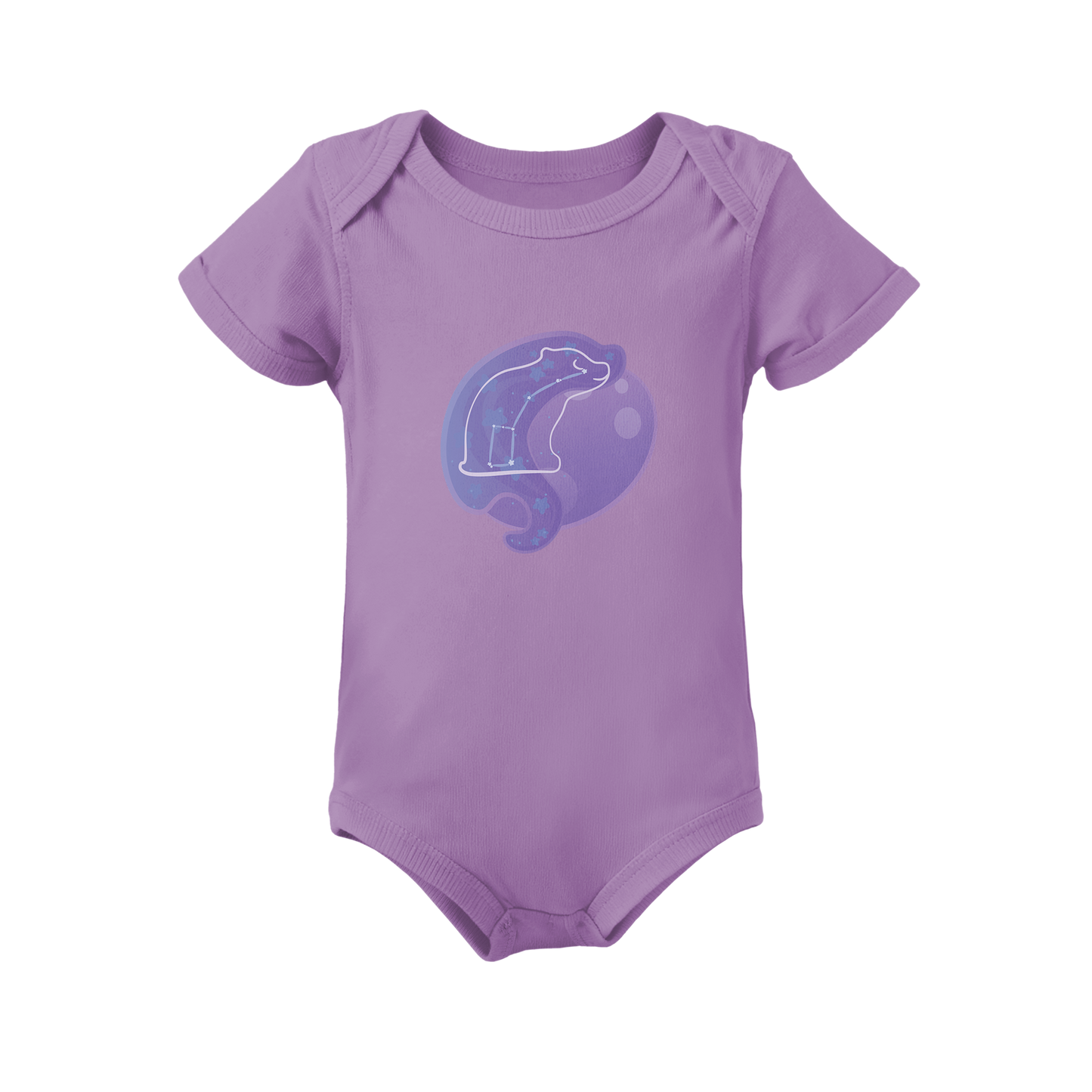 Aris the Guiding Cub Astral Nadir Traces on Infant Baby Rib Bodysuit