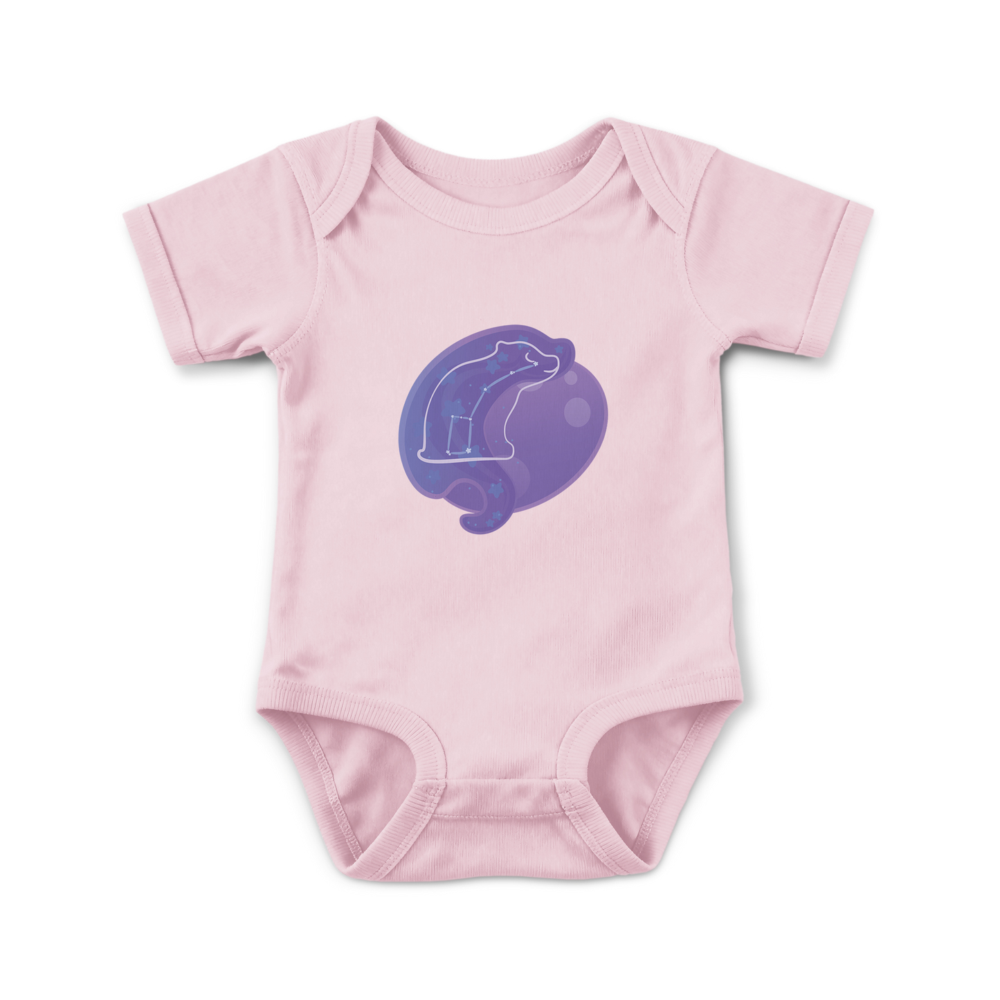Aris the Guiding Cub Astral Nadir Traces on Infant Baby Rib Bodysuit