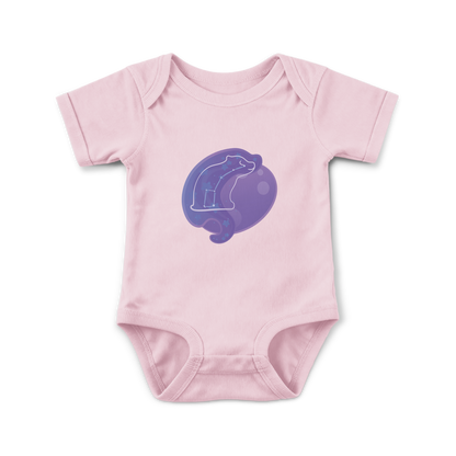 Aris the Guiding Cub Astral Nadir Traces on Infant Baby Rib Bodysuit