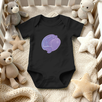 Aris the Guiding Cub Astral Nadir Traces on Infant Baby Rib Bodysuit