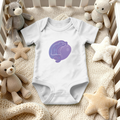 Aris the Guiding Cub Astral Nadir Traces on Infant Baby Rib Bodysuit