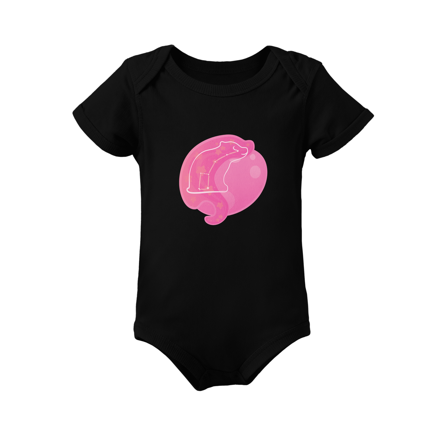 Aris the Guiding Cub Astral Dusk Traces on Infant Baby Rib Bodysuit