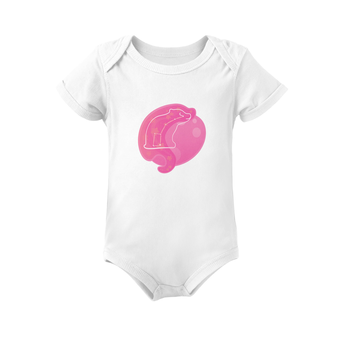 Aris the Guiding Cub Astral Dusk Traces on Infant Baby Rib Bodysuit