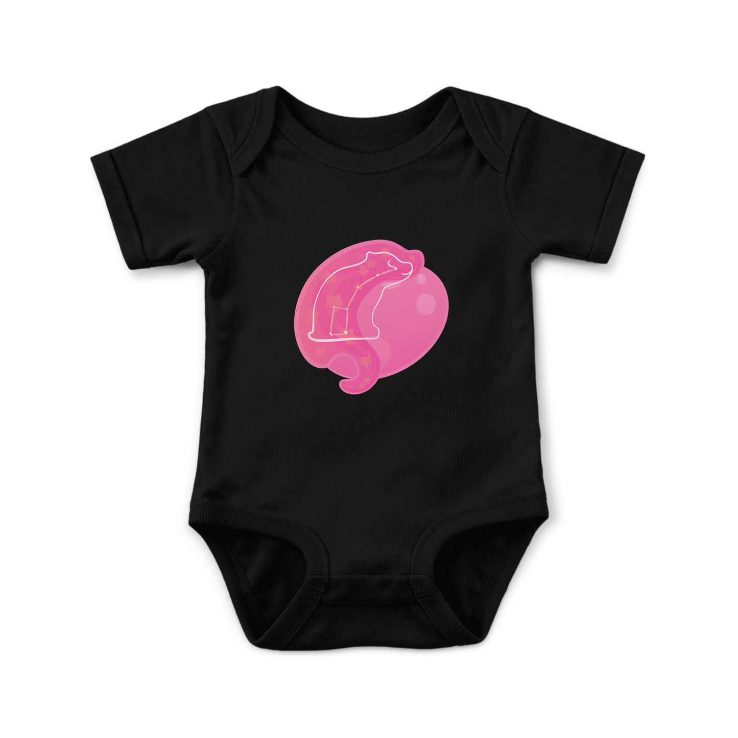 Aris the Guiding Cub Astral Dusk Traces on Infant Baby Rib Bodysuit