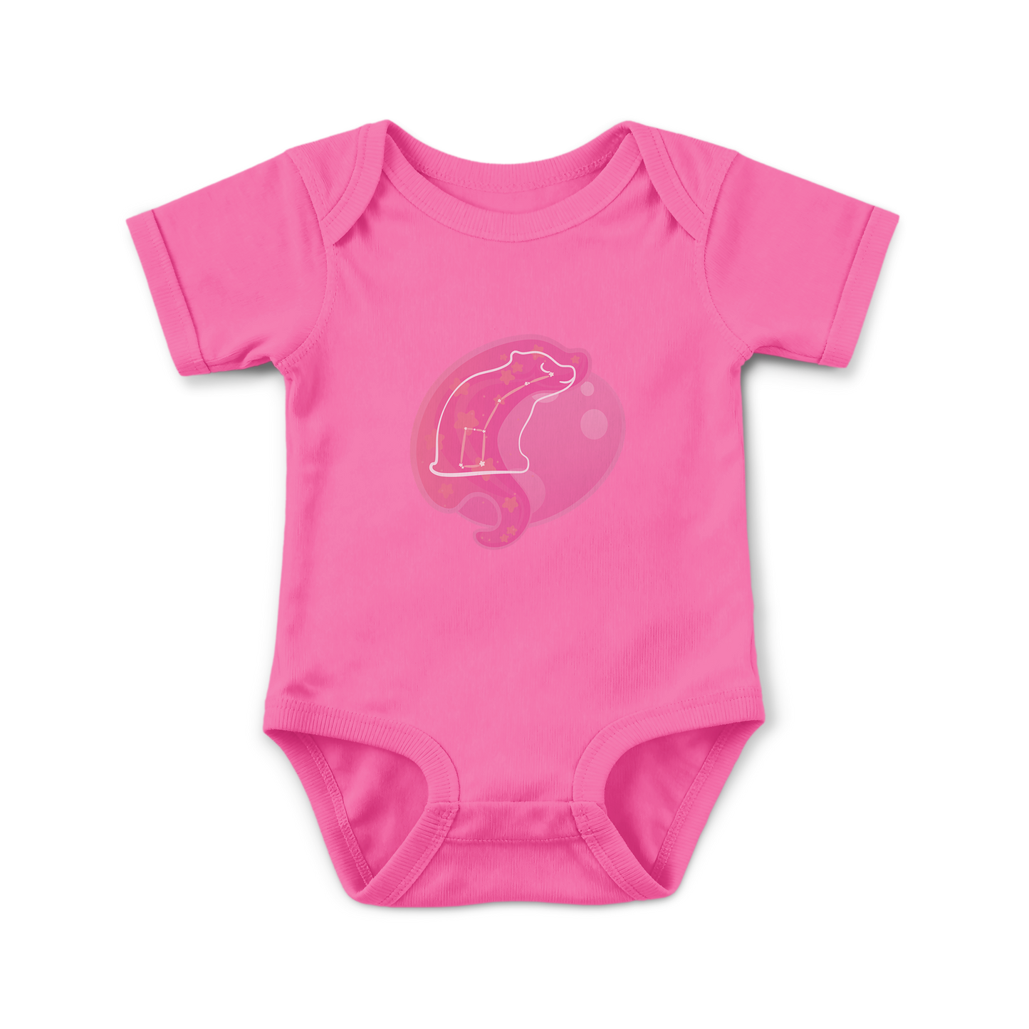 Aris the Guiding Cub Astral Dusk Traces on Infant Baby Rib Bodysuit