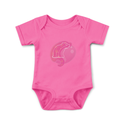 Aris the Guiding Cub Astral Dusk Traces on Infant Baby Rib Bodysuit
