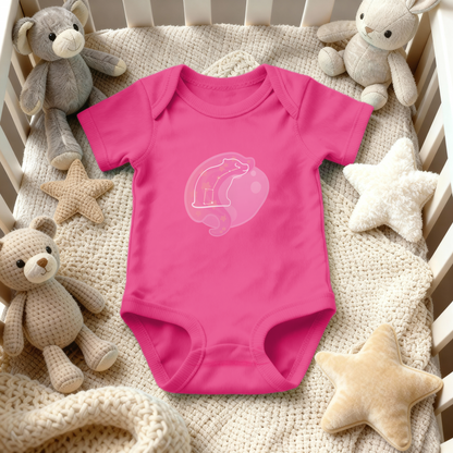 Aris the Guiding Cub Astral Dusk Traces on Infant Baby Rib Bodysuit
