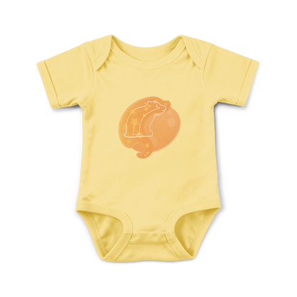 Aris the Guiding Cub Astral Dawn Traces on Infant Baby Rib Bodysuit