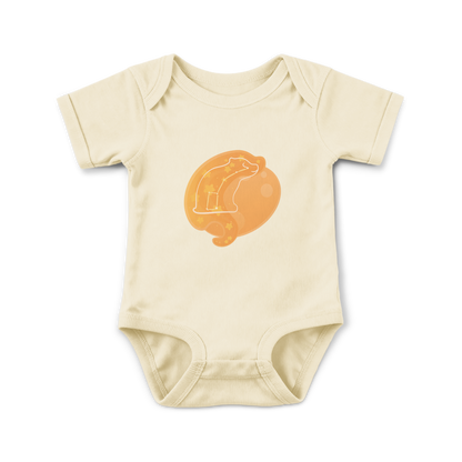 Aris the Guiding Cub Astral Dawn Traces on Infant Baby Rib Bodysuit