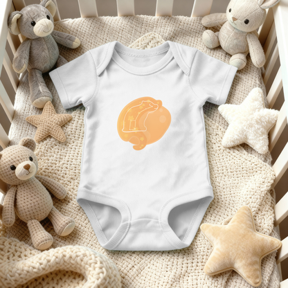 Aris the Guiding Cub Astral Dawn Traces on Infant Baby Rib Bodysuit