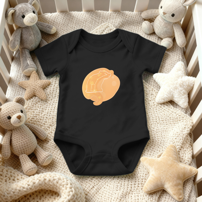 Aris the Guiding Cub Astral Dawn Traces on Infant Baby Rib Bodysuit