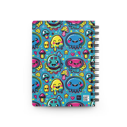 Fourth Hour of Mischief Joltsprung Oozeling Scrawls on Spiral Bound Journal