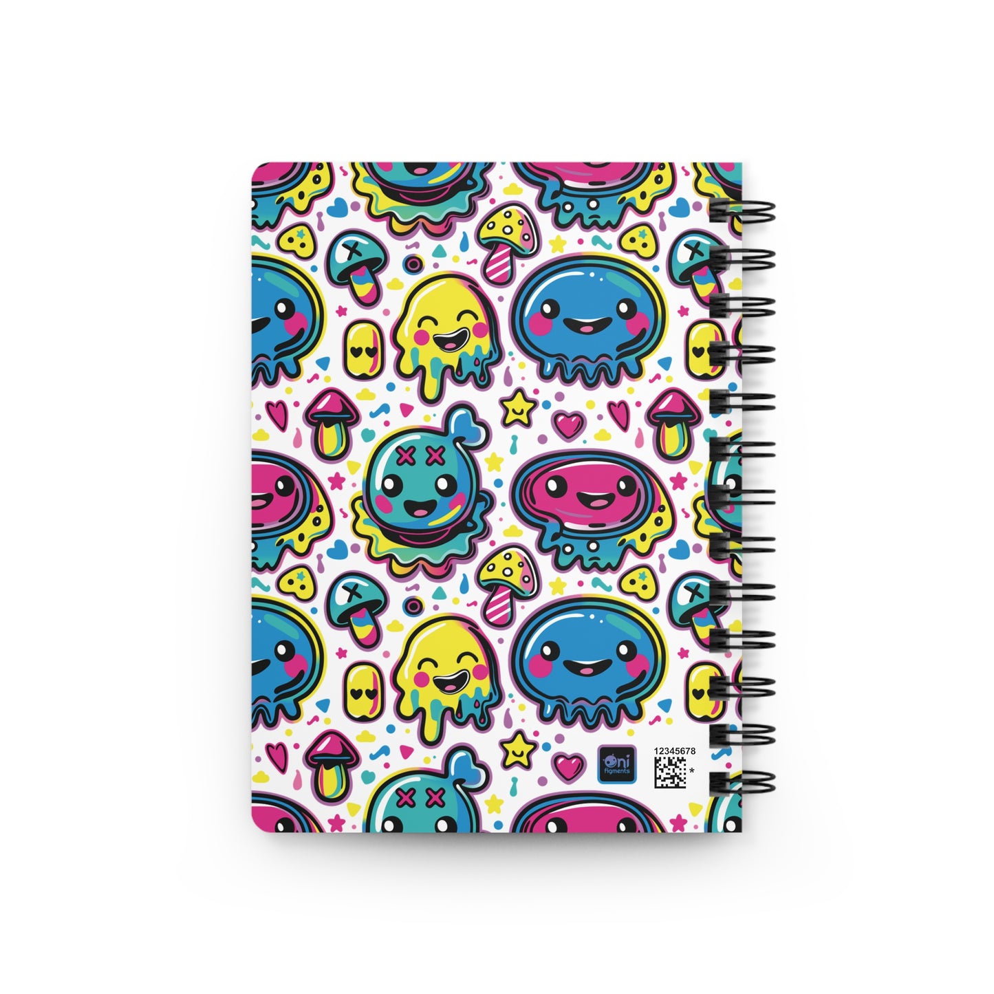 Tenth Hour of Mischief Sugarpuff Oozeling Scrawls on Spiral Bound Journal