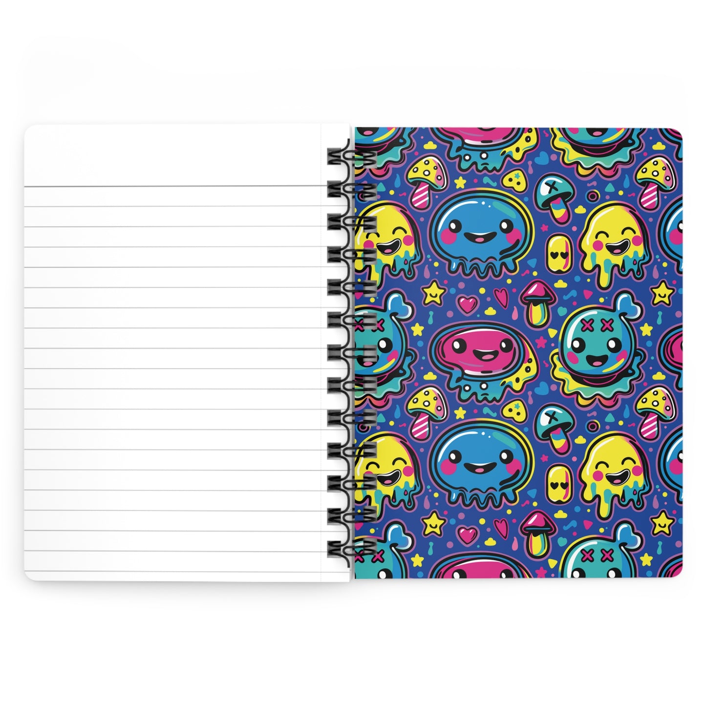 Third Hour of Mischief Slushborn Oozeling Scrawls on Spiral Bound Journal