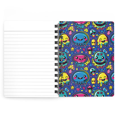 Third Hour of Mischief Slushborn Oozeling Scrawls on Spiral Bound Journal